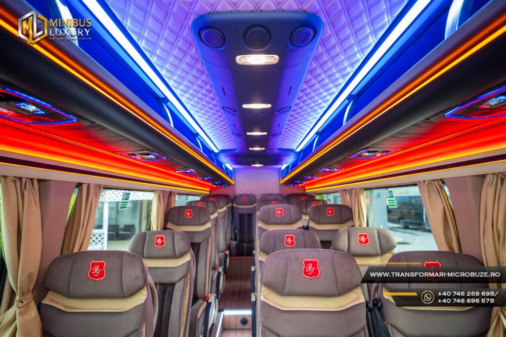 Transformare Luxury Mercedes Sprinter 22+1+1 Locuri