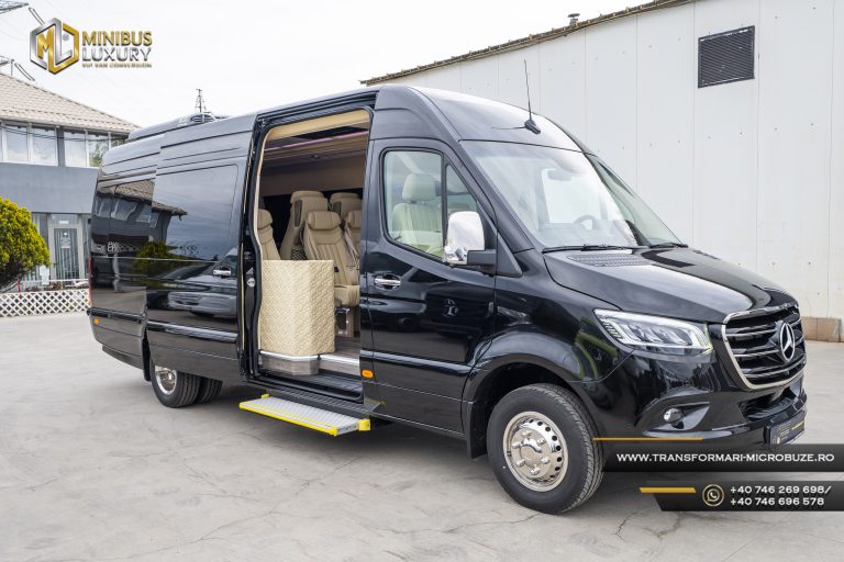 Transformare Luxury Mercedes Sprinter 12+1+1 Locuri
