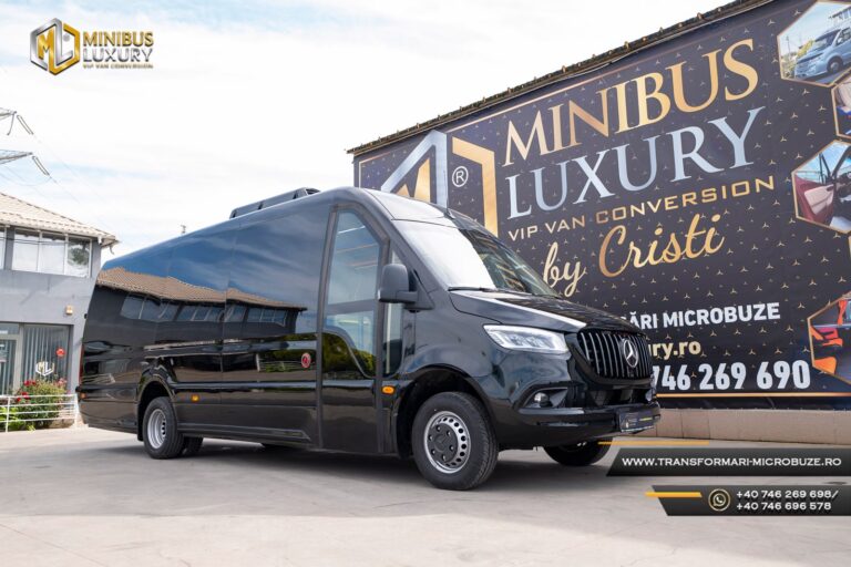 Transformare Microbuze Mercedes Sprinter 519 19+1+1 locuri gama LUX