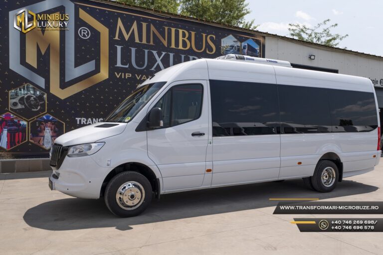 Transformari Microbuze Mercedes Sprinter 19+1+1 MiniBus Luxury