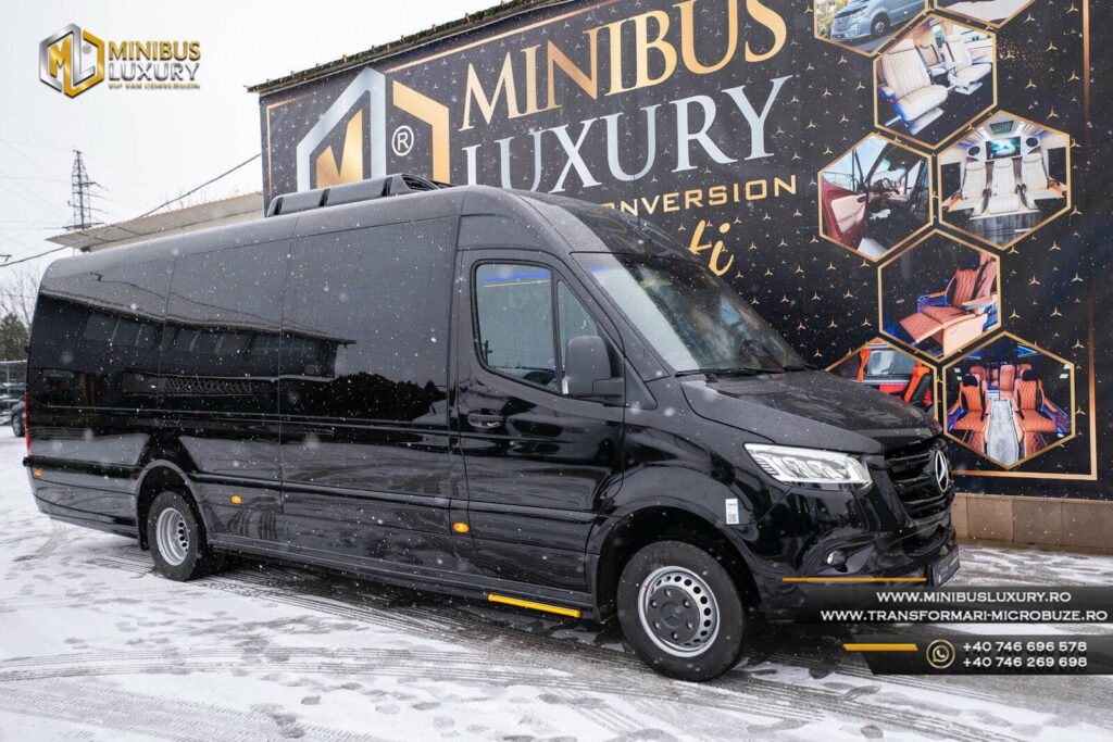 Transformari microbuze 22+1+1 locuri Minibus Luxury Cluj