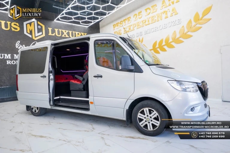 Transformari Mercedes Sprinter 6+1 locuri by Luxury Minibus