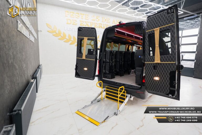 montaj lift persoane dizabilitati Mercedes Sprinter
